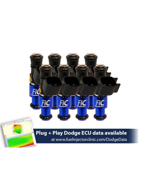 FUEL Injector Clinic 1000CC (100 LBS / HR at OE 58 PSI fuel pressure (High-Z) for the 5.7L / 6.4L & 6.2L SC